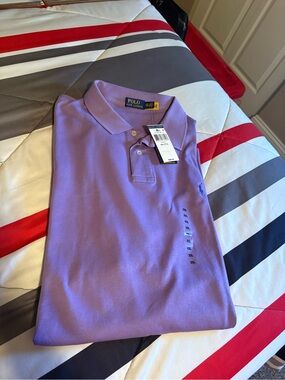 Polo by Ralph Lauren Men’s Lavender Polo Shirt